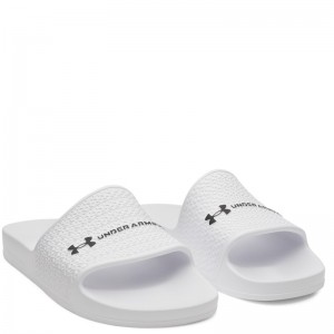 UNDER ARMOUR WMNS SLIDE LITE (6007533-100)ΓΥΝΑΙΚΕΙΕΣ ΠΑΝΤΟΦΛΕΣ ΛΕΥΚΕΣ
