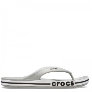 Crocs Bayaband Flip (205393-007)ΑΝΔΡΙΚΗ ΣΑΓΙΟΝΑΡΑ Light Grey