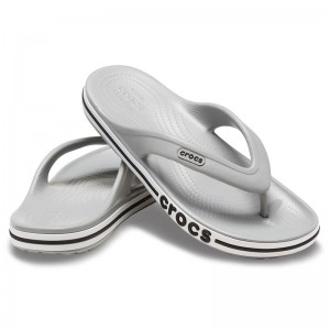 Crocs Bayaband Flip (205393-007)ΑΝΔΡΙΚΗ ΣΑΓΙΟΝΑΡΑ Light Grey