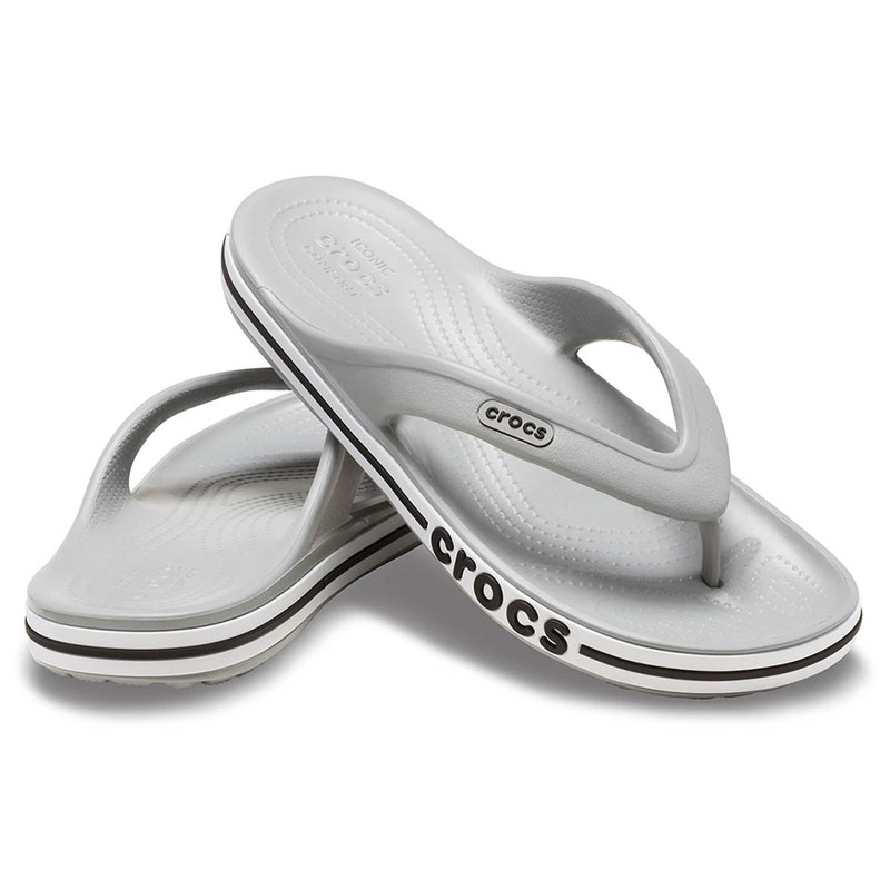 Crocs Bayaband Flip (205393-007)ΑΝΔΡΙΚΗ ΣΑΓΙΟΝΑΡΑ Light Grey