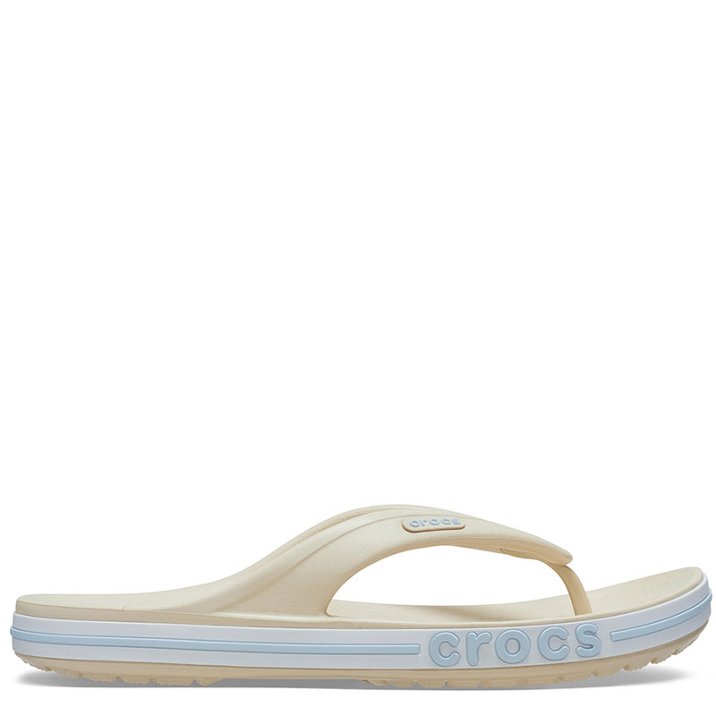 Crocs Bayaband Flip (205393-1LI)ΑΝΔΡΙΚΗ ΣΑΓΙΟΝΑΡΑ Winter White / Multi
