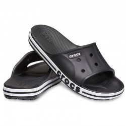 CROCS Bayaband Slides (205392-066)ΑΝΔΡΙΚΗ ΣΑΓΙΟΝΑΡΑ BLACK/WHITE