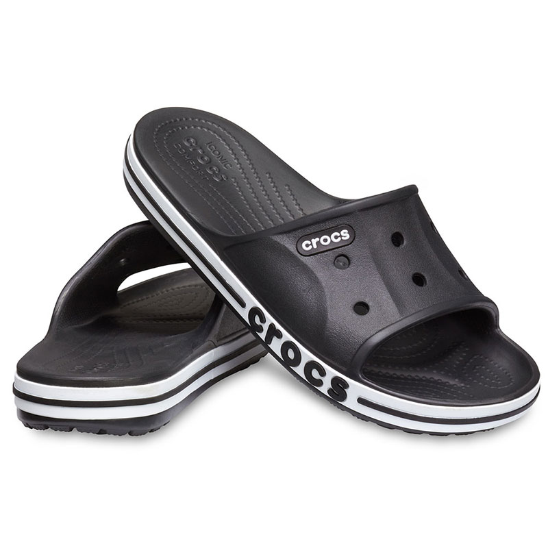 CROCS Bayaband Slides (205392-066)ΑΝΔΡΙΚΗ ΣΑΓΙΟΝΑΡΑ BLACK/WHITE