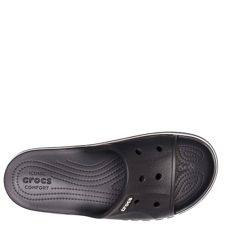CROCS Bayaband Slides (205392-066)ΑΝΔΡΙΚΗ ΣΑΓΙΟΝΑΡΑ BLACK/WHITE