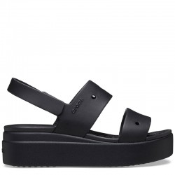 Crocs Brooklyn 4U (210676-001) Γυναικείες ανατομικές πλατφόρμες Black