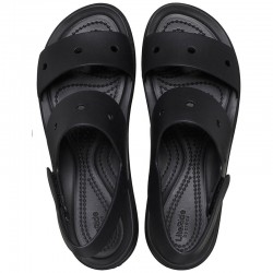Crocs Brooklyn 4U (210676-001) Γυναικείες ανατομικές πλατφόρμες Black