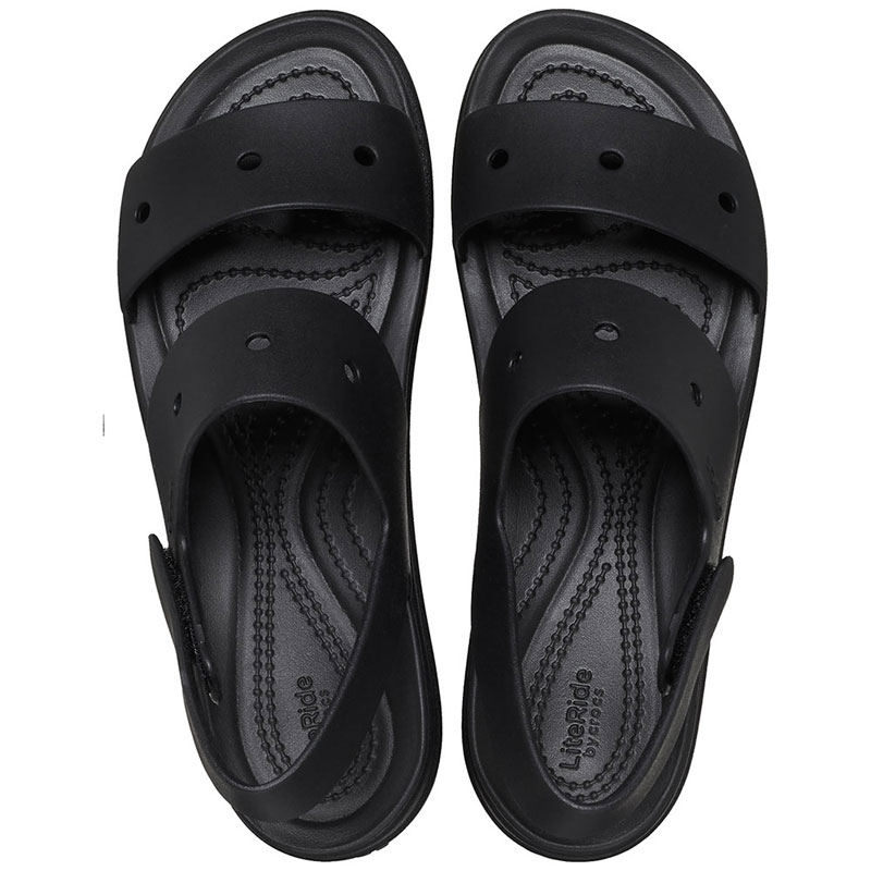 Crocs Brooklyn 4U (210676-001) Γυναικείες ανατομικές πλατφόρμες Black