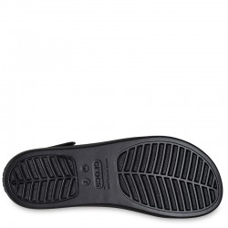 Crocs Brooklyn 4U (210676-001) Γυναικείες ανατομικές πλατφόρμες Black