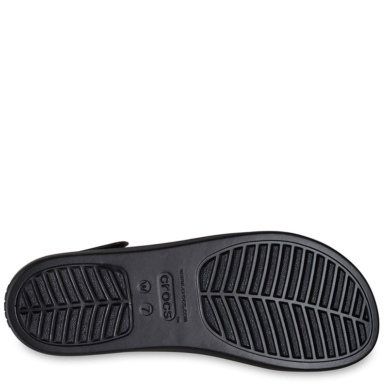 Crocs Brooklyn 4U (210676-001) Γυναικείες ανατομικές πλατφόρμες Black
