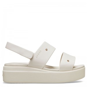 Crocs Brooklyn 4U (210676-160)Γυναικείες ανατομικές πλατφόρμες ΜΠΕΖ
