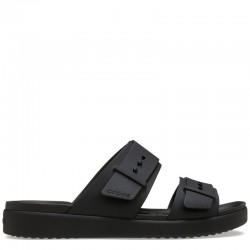 Crocs Brooklyn Buckle Low (211215-001)Γυναικεία ανατομικά σανδάλια Μαυρα