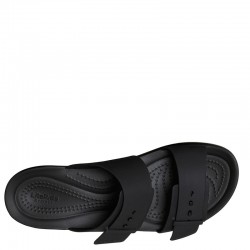 Crocs Brooklyn Buckle Low (211215-001)Γυναικεία ανατομικά σανδάλια Μαυρα