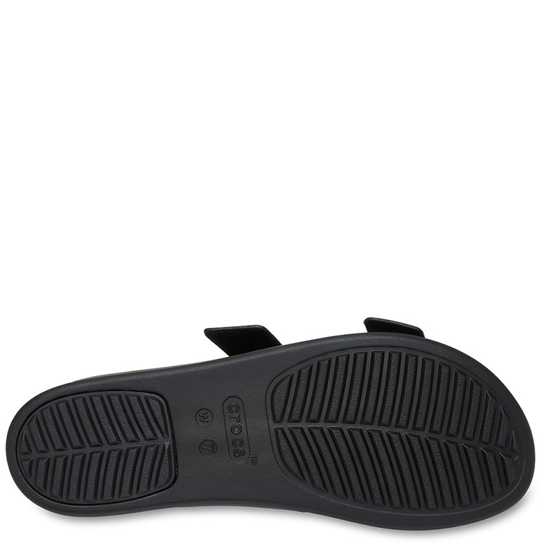 Crocs Brooklyn Buckle Low (211215-001)Γυναικεία ανατομικά σανδάλια Μαυρα
