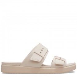 Crocs Brooklyn Buckle Low (211215-6UR)Γυναικεία ανατομικά σανδάλια/πλατφόρμες ΡΟΖ