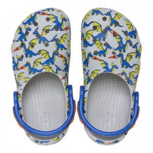 Crocs Toddler Classic Dragon Graphic Clog (212514-1FT)ΒΡΕΦΙΚΑ ΣΑΜΠΟ ΠΟΛΥΧΡΩΜΑ Crocs Toddler Classic Dragon Graphic Clog (212514-1FT)ΒΡΕΦΙΚΑ ΣΑΜΠΟ ΠΟΛΥΧΡΩΜΑ