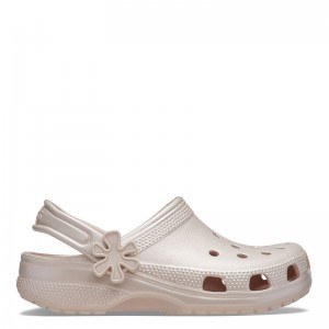 Crocs Toddler Classic Pearl Shine Clog (212815-6UR)ΒΡΕΦΙΚΑ ΣΑΜΠΟ ΡΟΖ