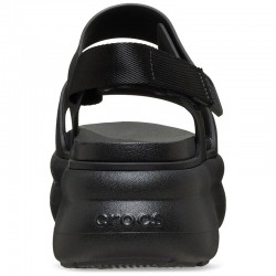 Crocs Soho Y-Strap Sandal (211755-001) Γυναικεία σανδάλια πλατφόρμες Μαυρες