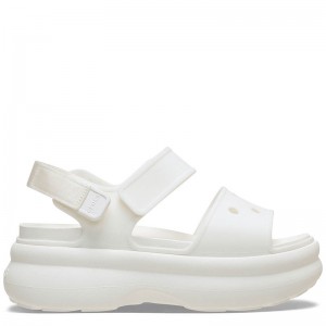 Crocs Soho Y-Strap Sandal (211755-0WV)Γυναικεία σανδάλια πλατφόρμες  Off-White/Εκρού