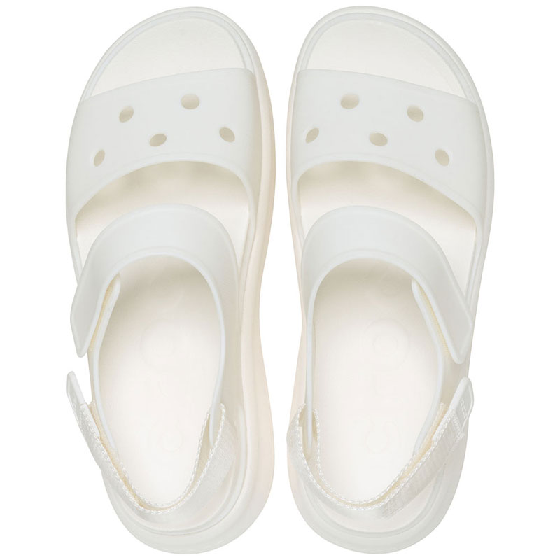 Crocs Soho Y-Strap Sandal (211755-0WV)Γυναικεία σανδάλια πλατφόρμες  Off-White/Εκρού