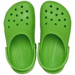 Crocs Classic Clog K (206991-30T)Παιδικά ανατομικά σαμπό θαλάσσης ΠΡΑΣΙΝΑ
