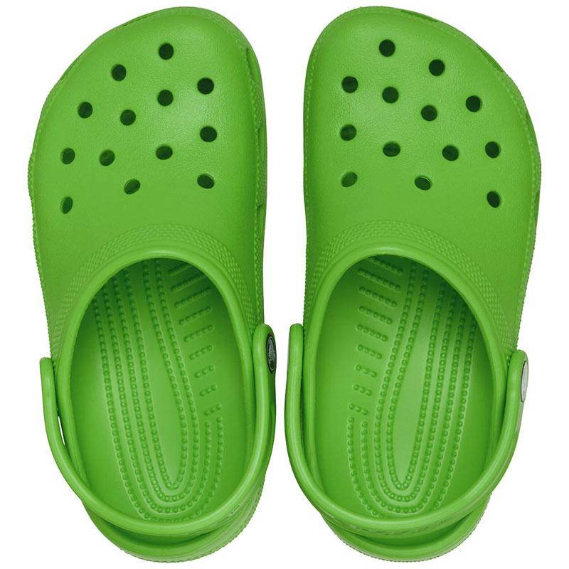 Crocs Classic Clog K (206991-30T)Παιδικά ανατομικά σαμπό θαλάσσης ΠΡΑΣΙΝΑ