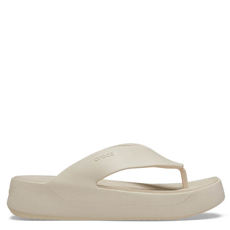 Crocs Getaway Platform Flip (209410-160)ΓΥΝΑΙΚΕΙΑ ΣΑΓΙΟΝΑΡΑ ΜΠΕΖ