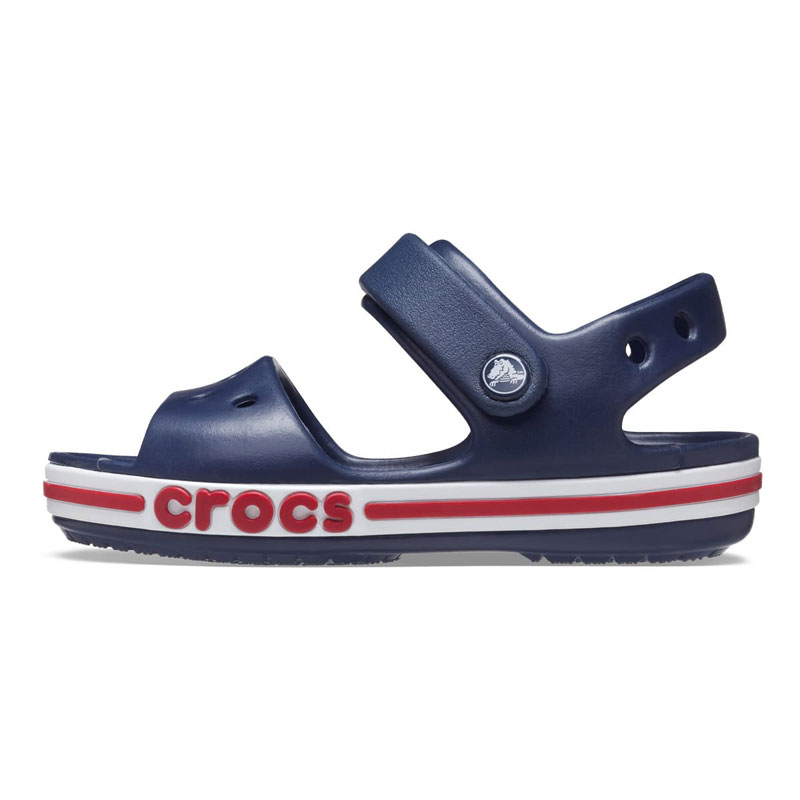 Crocs Toddler Bayaband Sandal (211055-4CC)ΒΡΕΦΙΚΑ ΣΑΝΔΑΛΙΑ Navy/Pepper ΜΠΛΕ