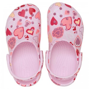 Crocs Classic VDay Clog T (209755-7CI)ΒΡΕΦΙΚΑ ΣΑΜΠΟ Pink Milk/Hearts Crocs Classic VDay Clog T (209755-7CI)ΒΡΕΦΙΚΑ ΣΑΜΠΟ Pink Milk/Hearts