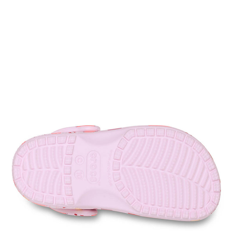 Crocs Classic VDay Clog T (209755-7CI)ΒΡΕΦΙΚΑ ΣΑΜΠΟ Pink Milk/Hearts