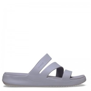 CROCS Getaway Strappy - Stucco (209587-5PS)ΓΥΝΑΙΚΕΙΟ ΣΑΝΔΑΛΙ Mauve Mist  ΜΩΒ