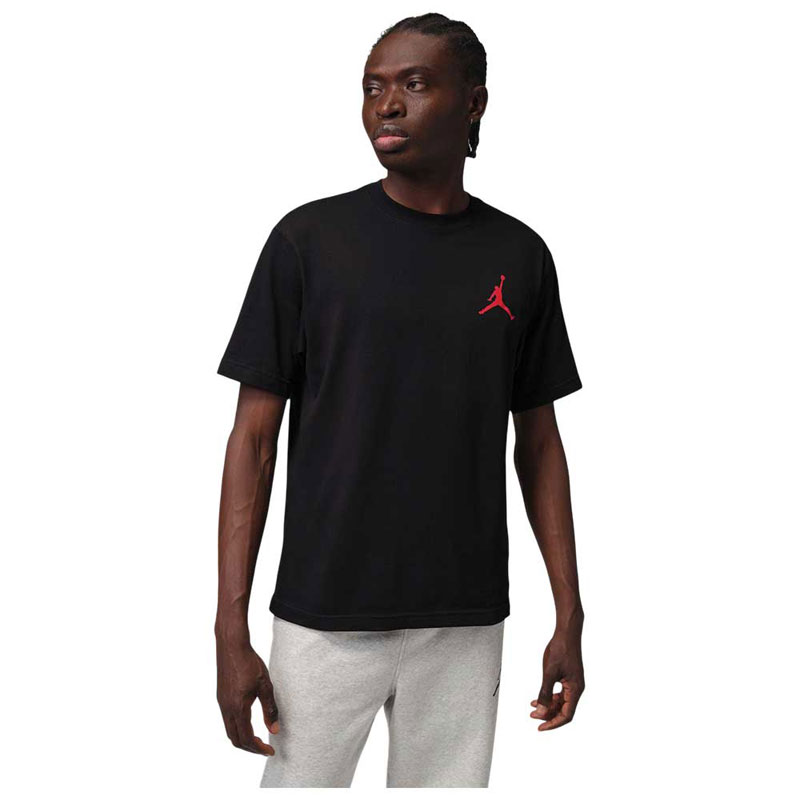 Jordan Jumpman T-Shirt (IR0342-010)ΑΝΔΡΙΚΟ T-SHIRT BLACK/GYM RED