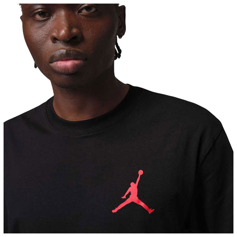 Jordan Jumpman T-Shirt (IR0342-010)ΑΝΔΡΙΚΟ T-SHIRT BLACK/GYM RED