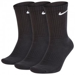 Nike Everyday Cushion Crew 3Pack Unisex Κάλτσες (SX7664-010)3 ΖΕΥΓΑΡΙΑ ΚΑΛΤΣΕΣ ΜΑΥΡΕΣ