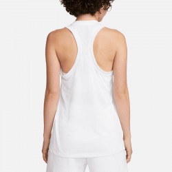 Nike Dri-Fit TANK TEE (DX0706-100)Γυναικεία Μπλούζα Αμάνικη WHITE/BLACK Nike Dri-Fit TANK TEE (DX0706-100)Γυναικεία Μπλούζα Αμάνικη WHITE/BLACK