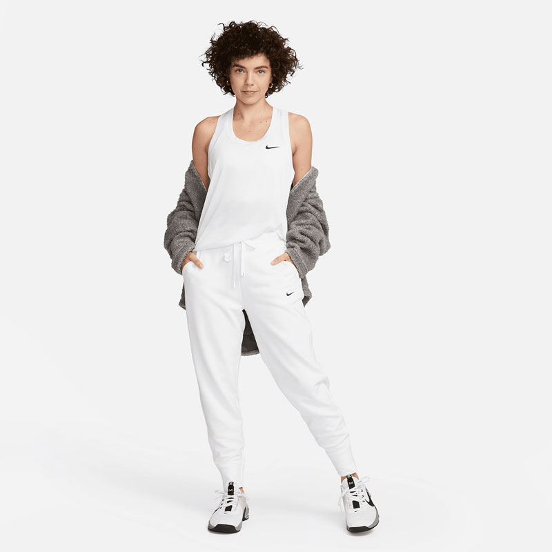 Nike Dri-Fit TANK TEE (DX0706-100)Γυναικεία Μπλούζα Αμάνικη WHITE/BLACK Nike Dri-Fit TANK TEE (DX0706-100)Γυναικεία Μπλούζα Αμάνικη WHITE/BLACK