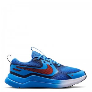 Nike Cosmic Runner GS (IQ9861-400)ΠΑΙΔΙΚΑ ΠΑΠΟΥΤΣΙΑ BLUE CRYSTAL/PICANTE RED-MIDNIGHT NAVY