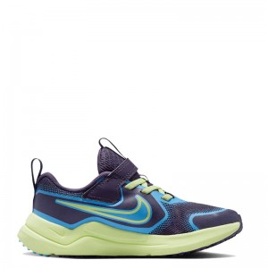 Nike Cosmic Runner PS (IQ9313-573)ΠΑΙΔΙΚΑ ΠΑΠΟΥΤΣΙΑ Dark Raisin/University Blue/Λευκό/Light Liquid Lime