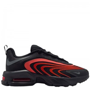Nike Air Max Fire GS (IF2622-008)ΠΑΙΔΙΚΑ ΠΑΠΟΥΤΣΙΑ Μαύρο/Picante Red/Smoke Grey