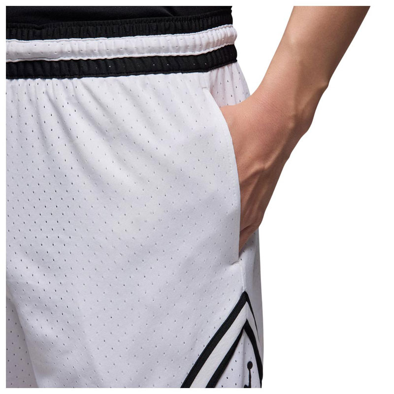 Jordan Diamond Dri-FIT (HF9910-100)ΑΝΔΡΙΚΟ ΣΟΡΤΣ/ΒΕΡΜΟΥΔΑ WHITE/BLACK/BLACK