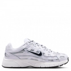 Nike P-6000 GS (IU7568-100)ΕΦΗΒΙΚΑ ΠΑΠΟΥΤΣΙΑ Λευκό/Metallic Silver/Μαύρο