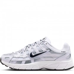Nike P-6000 GS (IU7568-100)ΕΦΗΒΙΚΑ ΠΑΠΟΥΤΣΙΑ Λευκό/Metallic Silver/Μαύρο