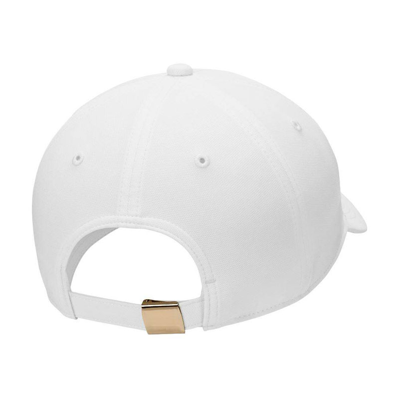 Nike Club Structured Metal Logo Cap (FB5371-100)ΚΑΠΕΛΟ UNISEX WHITE/METALLIC GOLD