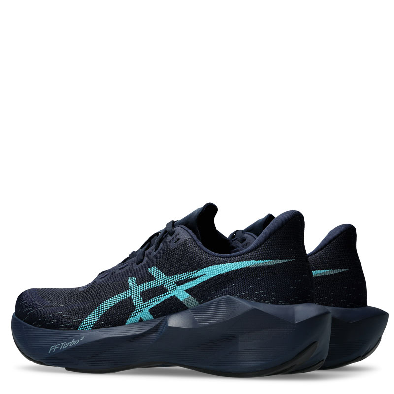 ASICS Novablast 6 (1011C243-402)ΑΝΔΡΙΚΑ ΠΑΠΟΥΤΣΙΑ RUNNING  Midnight / Energy Aqua