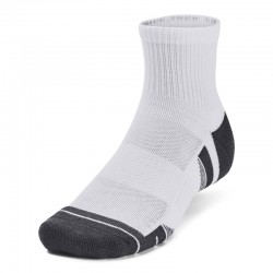 UNDER ARMOUR PERFORMANCE TECH 3PK QTR (1379510-100)ΑΘΛΗΤΙΚΕΣ ΚΑΛΤΣΕΣ 3 ΖΕΥΓΑΡΙΑ ΛΕΥΚΟ
