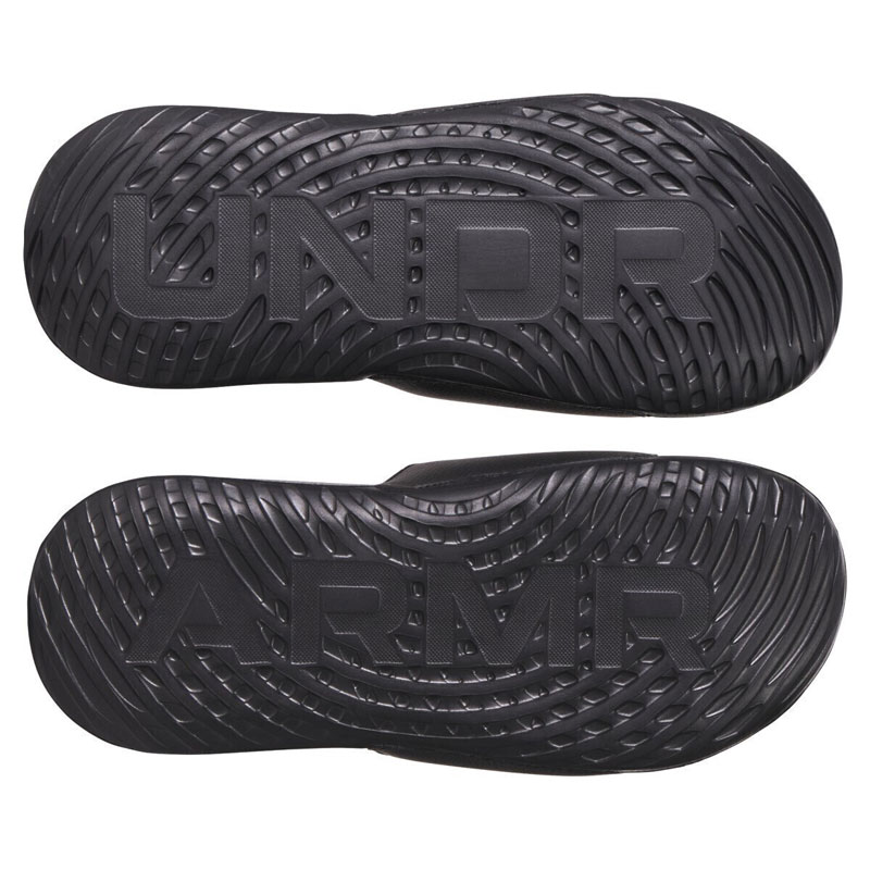Under Armour Ignite Select Slides GS (3027225-003)ΠΑΙΔΙΚΕΣ ΠΑΝΤΟΦΛΕΣ Black / Hyper Green