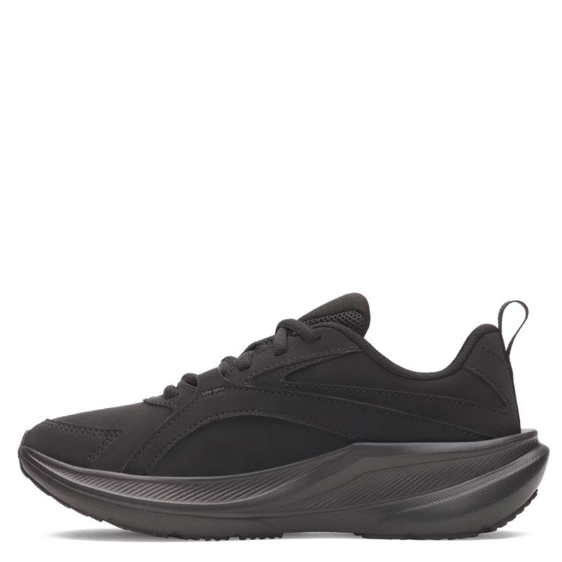 Under Armour Charged+ Assert 11 (6006919-001)ΠΑΙΔΙΚΑ ΠΑΠΟΥΤΣΙΑ ΔΕΡΜΑΤΙΝΑ ΜΑΥΡΑ
