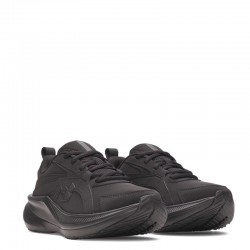 Under Armour Charged+ Assert 11 (6006919-001)ΠΑΙΔΙΚΑ ΠΑΠΟΥΤΣΙΑ ΔΕΡΜΑΤΙΝΑ ΜΑΥΡΑ