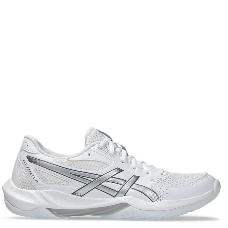 Asics Gel-Rocket 12 (1072A119-101)ΓΥΝΑΙΚΕΙΑ ΠΑΠΟΥΤΣΙΑ ΒΟΛΛΕΥ White / Pure Silver