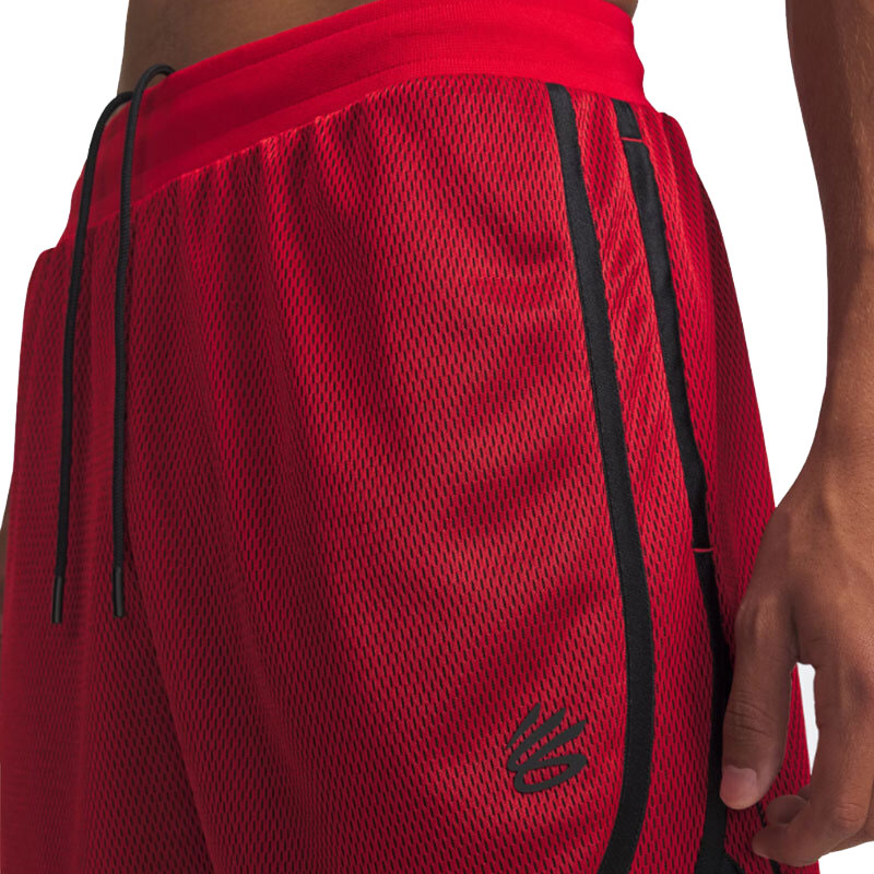 UNDER ARMOUR Curry Sig Short (6011369-600)ΑΝΔΡΙΚΟ ΣΟΡΤΣ ΚΟΚΚΙΝΟ/ΜΑΥΡΟ