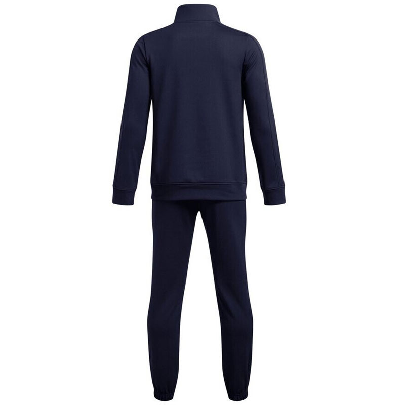 Under Armour Knit Track Suit Kids (1363290-410)παιδικο σετ φορμας Midnight Navy/Downpour Gray/Downpour Gray